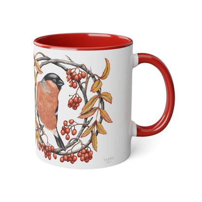 Tasse mit Gimpel-Motiv I