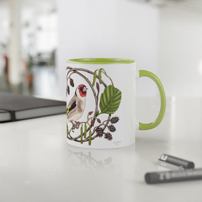 Tasse mit Stieglitz-Motiv I