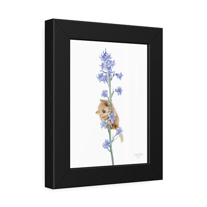 Fine art Druck gerahmt – Haselmaus