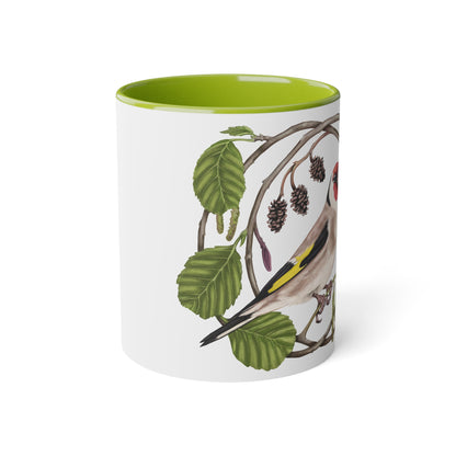 Tasse mit Stieglitz-Motiv I